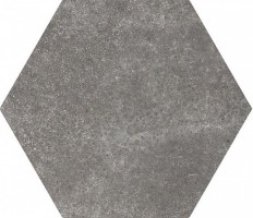 Керамогранит 22094 Hexatile Cement Black 17.5x20 Equipe