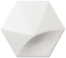 Настенная плитка 24440 Magical 3 Oberland White Matt 12.4x10.7 Equipe
