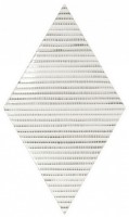 Настенная плитка 22755 Rhombus Wall Bambu B&W 15.2x26.3 Equipe