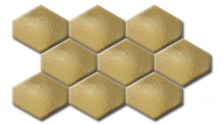 Мозаика 24265 Scale Benzene Mosaic Metallic 25.5x44 Equipe