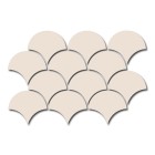Мозаика 21966 Scale Fan Mosaic Cream 30x43 Equipe
