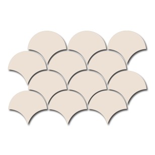 Мозаика 21966 Scale Fan Mosaic Cream 30x43 Equipe