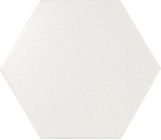 Настенная плитка 21767 Scale Hexagon White Matt 10.7х12.4 Equipe