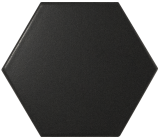 Настенная плитка 21909 Scale Hexagon Black Matt 10.7х12.4 Equipe