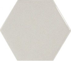 Настенная плитка 21912 Scale Hexagon Scale Wall Light Grey 10.7x12.4 Equipe