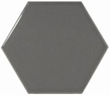 Настенная плитка 21913 Scale Hexagon Dark Grey 10.7х12.4 Equipe
