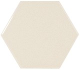 Настенная плитка 21914 Scale Hexagon Scale Wall Cream 10.7x12.4 Equipe