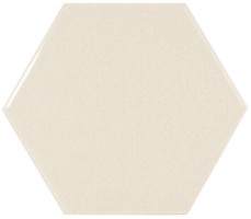 Настенная плитка 21914 Scale Hexagon Scale Wall Cream 10.7x12.4 Equipe