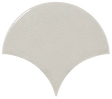 Настенная плитка 21978 Scale Fan Light Grey 10.6х12 Equipe