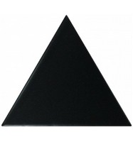 Настенная плитка 23820 Scale Triangolo Black Matt 10.8x12.4 Equipe