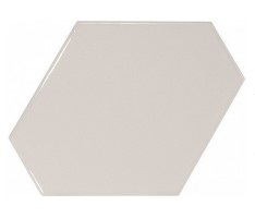 Настенная плитка 23828 Scale Benzene Light Grey 10.8x12.4 Equipe