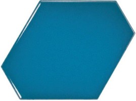 Настенная плитка 23834 Scale Benzene Electric Blue 10.8x12.4 Equipe