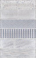 Декор 24055 Splendours Fabric Blue Night 7.5x30 Equipe