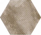 Керамогранит 23602 Urban Hexagon Melange Nut 29.2x25.4 Equipe