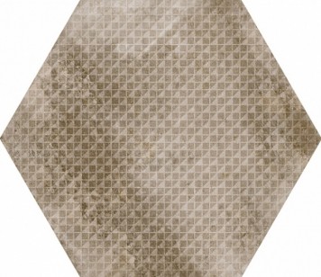 Керамогранит 23602 Urban Hexagon Melange Nut 29.2x25.4 Equipe