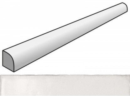 Бордюр 24126 Vestige Jolly Old White 1.2x20 Equipe
