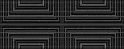 Декор Ceradim Infinity Dec 20x50 черный КБС17ИН204