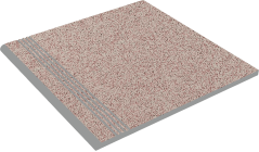 Ступень STc07 Standard 33x60 полированная с бортиком Estima