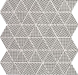 Мозаика настенная fOEG Pat Deco Black Triangolo Mosaico 30.5x30.5 Fap Ceramiche