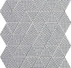 Мозаика настенная fOEH Pat Deco Blue Triangolo Mosaico 30.5x30.5 Fap Ceramiche