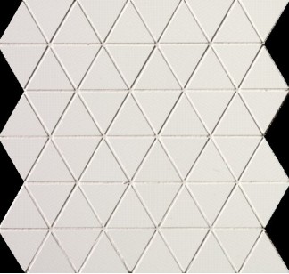 Мозаика настенная fOEF Pat White Triangolo Mosaico 30.5x30.5 Fap Ceramiche