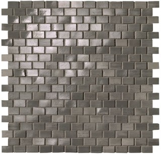 Мозаика fNWQ Brickell Grey Brick Mos.Gloss 30x30 Fap Ceramiche
