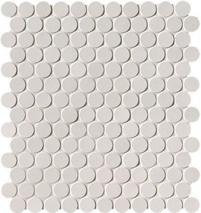 Мозаика fNVQ Milano&Wall Bianco Round Mos. 29.5x32.5 Fap Ceramiche