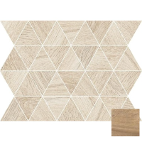 Мозаика Flaviker Cozy Mosaico Triangoli Havana Ret 26x34 PF60002350