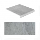 Ступень QZEN223 Quarzite Fla Grigio Ell. Pgt. 15x30x4 Flaviker