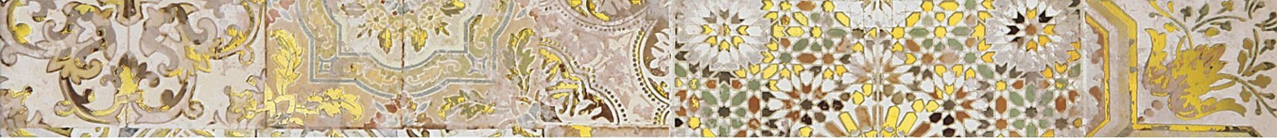 Бордюр 10212001816 Patchwork beige border 01 6.5x60 Gracia Ceramica