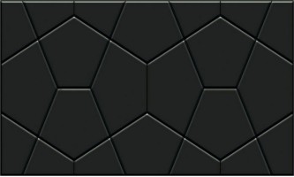 Плитка настенная 10100000343 Rialto black черный 02 v2 30х50 Gracia Ceramica