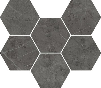 Декор Italon Charme Evo Antracite Mosaico Hexagon 25x29 620110000050