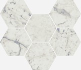 Декор Italon Charme Extra Carrara Mosaico Hexagon 25x29 620110000065
