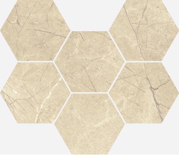 Декор Italon Charme Extra Arcadia Mosaico Hexagon 25x29 620110000066