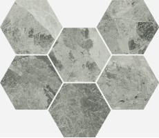 Декор Italon Charme Extra Silver Mosaico Hexagon 25x29 620110000067