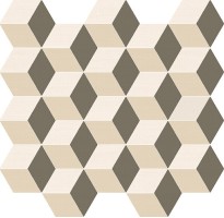 Декор Italon Element Silk Mosaico Cube Warm 30.5x33 600110000785