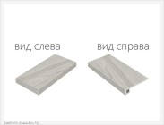 Ступень Italon Wonder Graphite Scalino Angolare Sinistro 33x60 620070000623