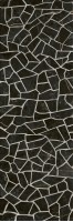 Декор Керамин Барселона 5Д 25x75 черный