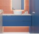 Декор Керамин Танага 4Д голубой 25x75