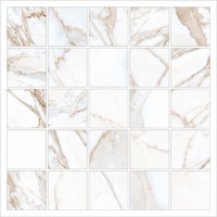 Мозаика K-1001/MR/m14 Calacatta Marble Trend 30.7x30.7 Kerranova