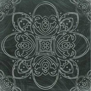 Декор L779 5th Avenue Blois Black Chic Waves 60x60 La Fabbrica