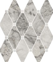 Мозаика La Fabbrica Gemstone Octagone Grey Lap Ret 30x30 179145
