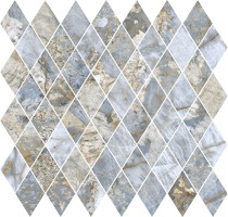 Мозаика La Fabbrica Gemstone Rombo Ocean Lap Ret 30x30 179151