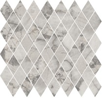 Мозаика La Fabbrica Gemstone Rombo Grey Lap Ret 30x30 179155