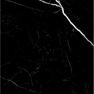 Керамогранит Laparet Nero Marquina черный 60x60 глянцевый