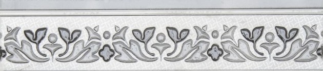 Бордюр Lasselsberger Ceramics Каррара белый 10x45 7304-0003 (3604-0112)