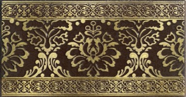 Бордюр Lasselsberger Ceramics Катар коричневый 13х25 1502-0574