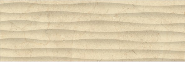 Плитка настенная 1064-0160 Миланезе дизайн крема волна 20х60 Lasselsberger Ceramics
