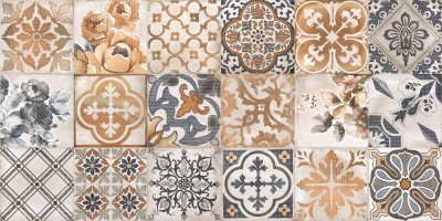 Плитка настенная 1041-0163 Сиена декор универсальный 19.8x39.8 Lasselsberger Ceramics