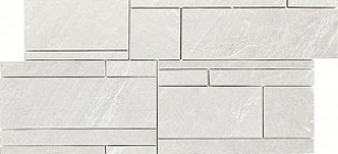 Мозаика настенная MD1J Mystone Lavagna Bianco Mosaico 30х60 Marazzi Italy